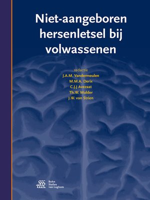 cover image of Niet-aangeboren hersenletsel bij volwassenen